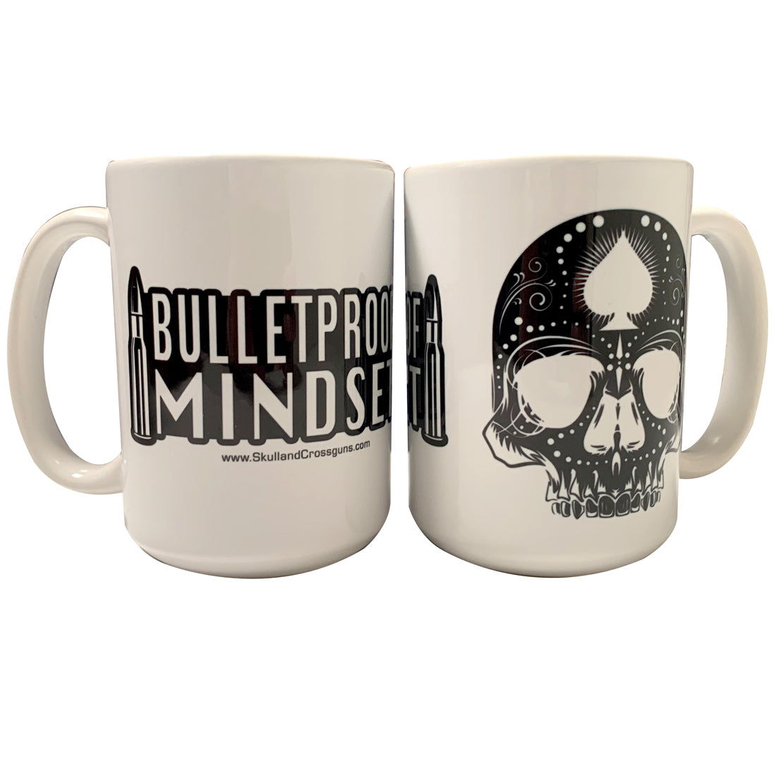 Bulletproof Mindset - 15 oz. Coffee Mug - Black  (ceramic)