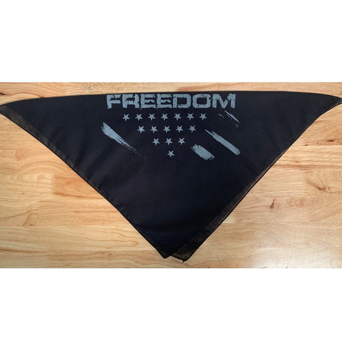Freedom Flag Bandana / Face Cover - Black