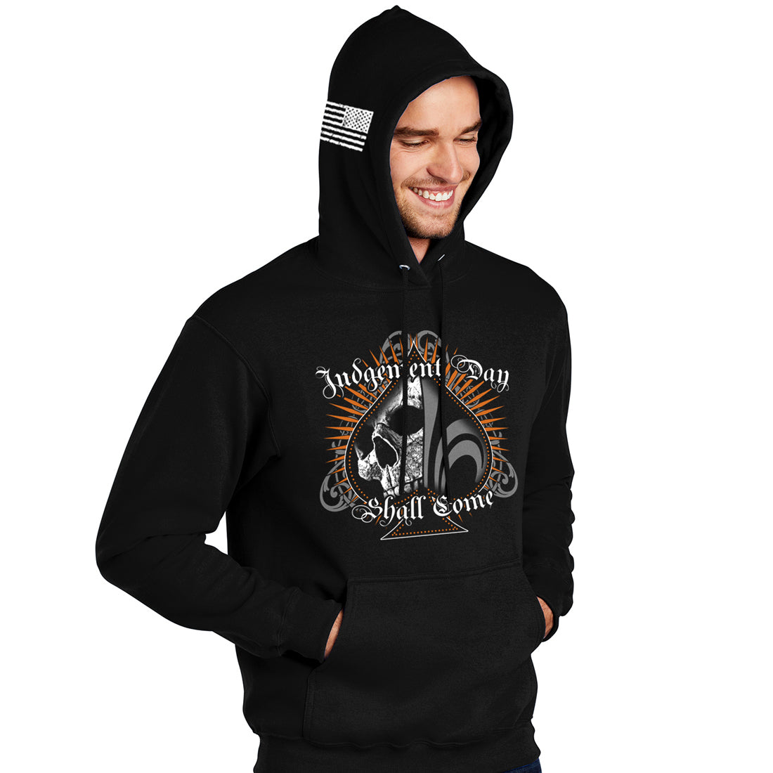 Judgement Day Shall Come / Ace of Spades - Pull Over Hoodie - Black