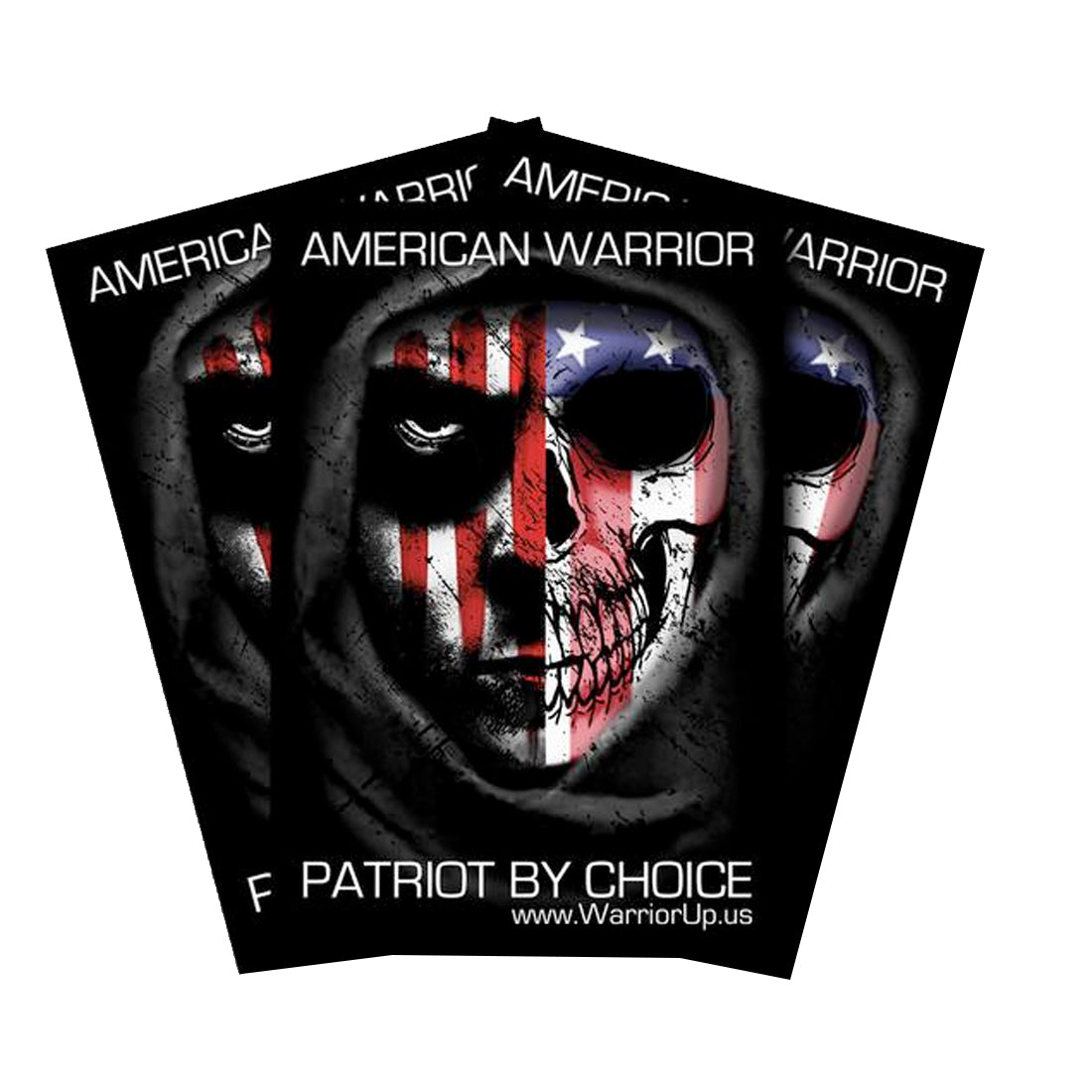 American Revolution Patriot Flag - 12 Vinyl Sticker Waterproof