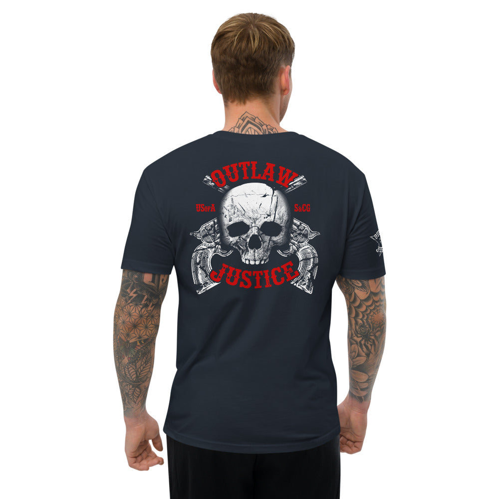 Outlaw Justice Unisex T-Shirt - for the rule-breakers and freedom seekers