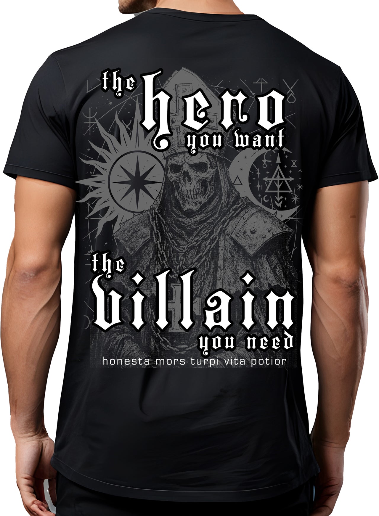 Hero You Want - Villain You Need Workout Unisex Pump Cover T-Shirt