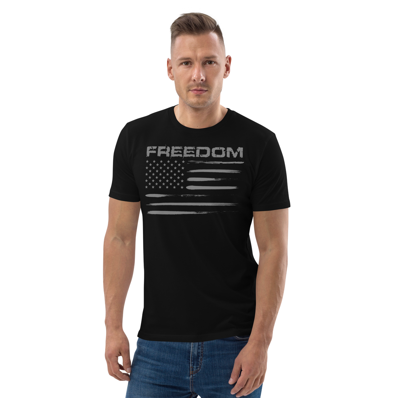 Freedom / US Flag Short Sleeve T-shirt